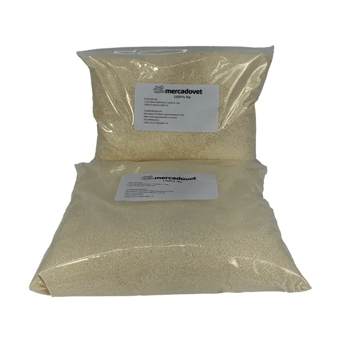 Lisina 1kg Aminoácido para Ração de Suínos e Aves