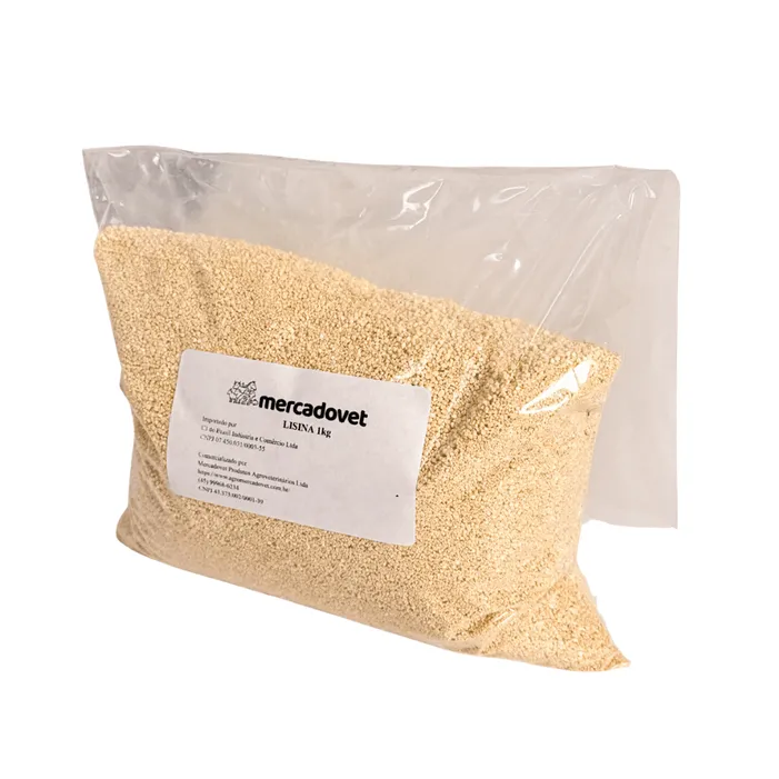 Lisina 1kg Aminoácido para Ração de Suínos e Aves