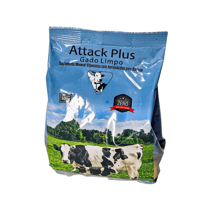 Attack Plus Gado Limpo 500g Controle de Carrapato | Agronese