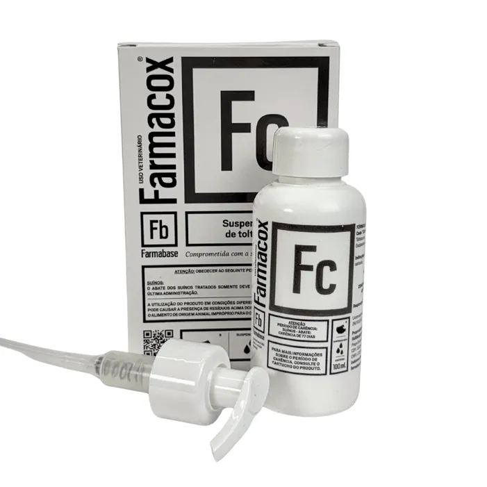 Farmacox 100ml Toltrazuril Coccidiose Leitões | Farmabase