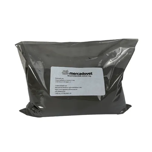 Mastersorb Gold 1kg - Adsorvente de Micotoxinas para Aves, Suínos, Bovinos e Pets | Grasp