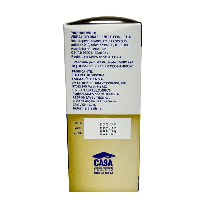 Lectron 20% 100ml Ferro Dextrano para Leitões | Virbac