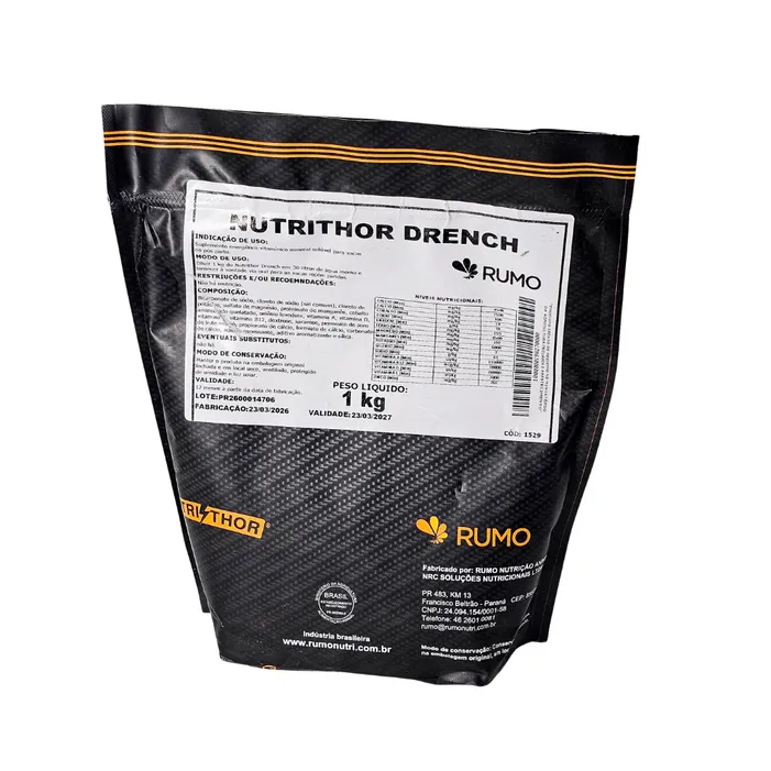 Nutrithor Drench 1kg Suplemento Mineral Bovinos | Rumo