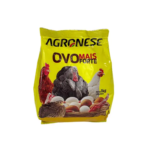 Ovo Mais Forte 1kg — Suplemento Mineral para Galinhas Poedeiras com Cálcio e Ferro | Agronese