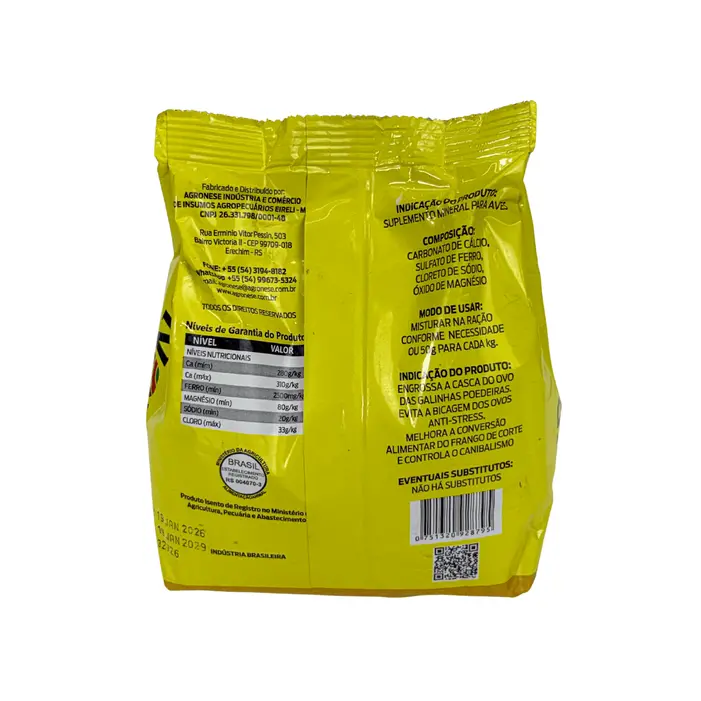 Ovo +Forte 1kg Suplemento para Galinhas Poedeiras | Agronese