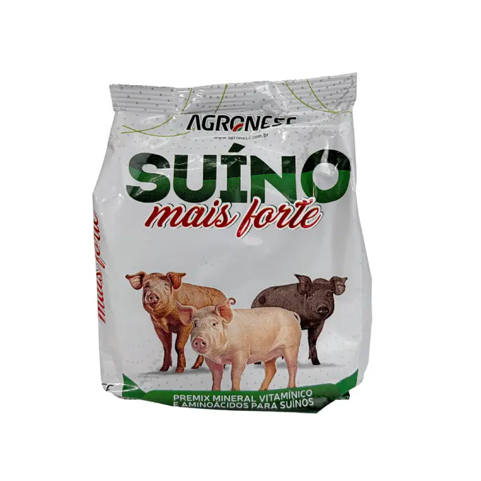 Suíno +Forte 1kg Premix Mineral para Suínos | Agronese