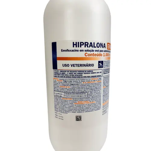 Hipralona Enro-S 1 Litro — Enrofloxacino 10% Antibiótico Oral para Aves | Hipra