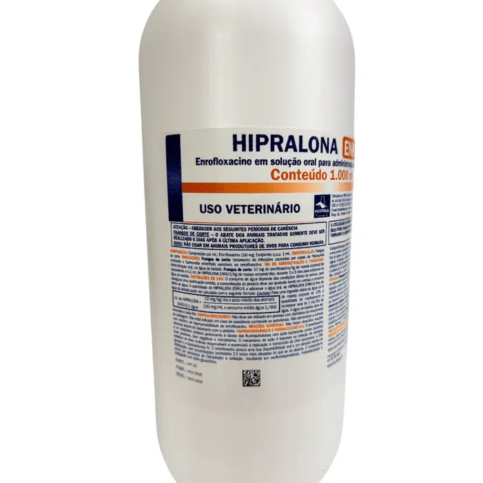 Hipralona Enro-S 1L Enrofloxacino para Aves | Hipra