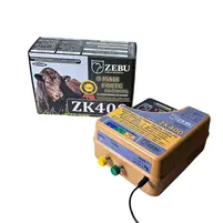 Eletrificador de Cerca Zebu ZK400 220V 400km Alta Potência - imagem 4