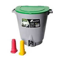 Alimentador 5L Baspan Balde Mamadeira Bezerro 2 Bicos - imagem 1