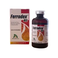 Ferrodex B12 50ml Ferro Dextrano Leitões Bezerros JA - imagem 7