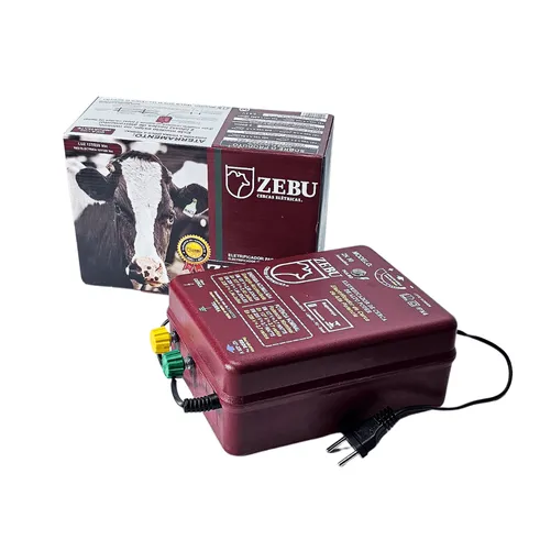 Eletrificador de Cerca Elétrica Zebu ZK50 Automático 2,6 Joules - Bivolt 127/220V de Alto Poder | Zebu