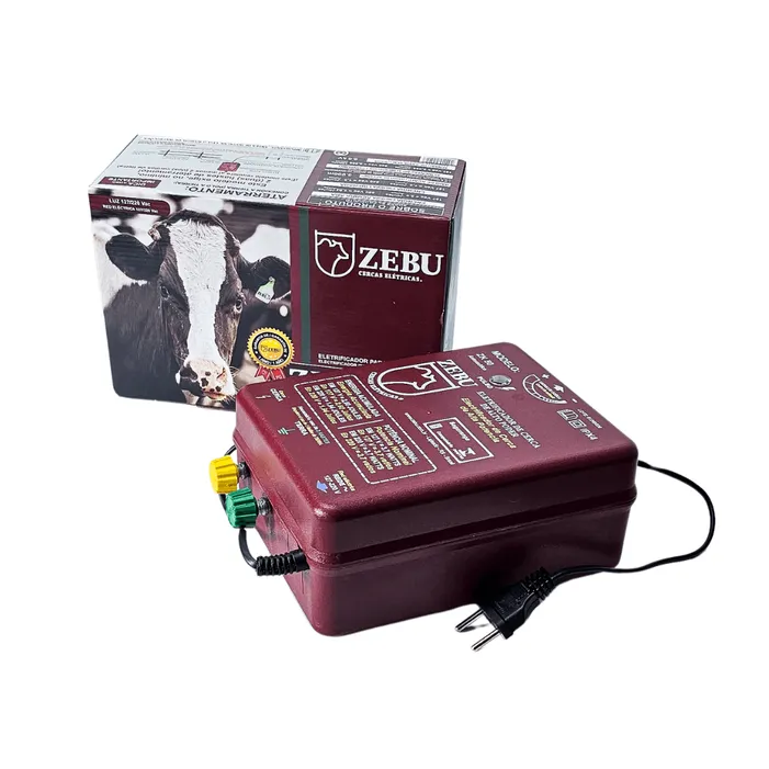 Eletrificador de Cerca Zebu ZK50 Automático 2,6J Bivolt