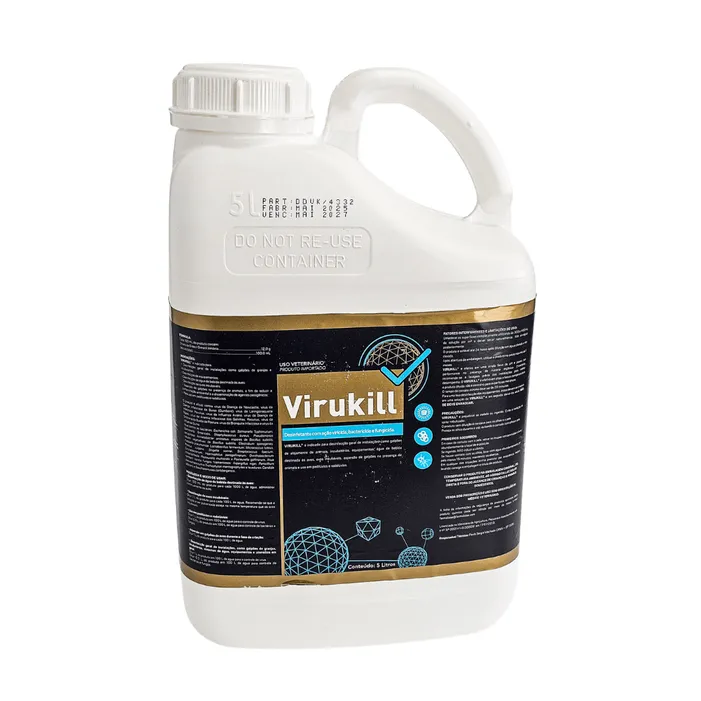 Virukill 5L Desinfetante Viricida Granja e Aviário