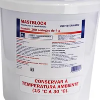 MastBlock 100 Seringas 4g Selante do Teto Vaca Seca Hipra - imagem 2