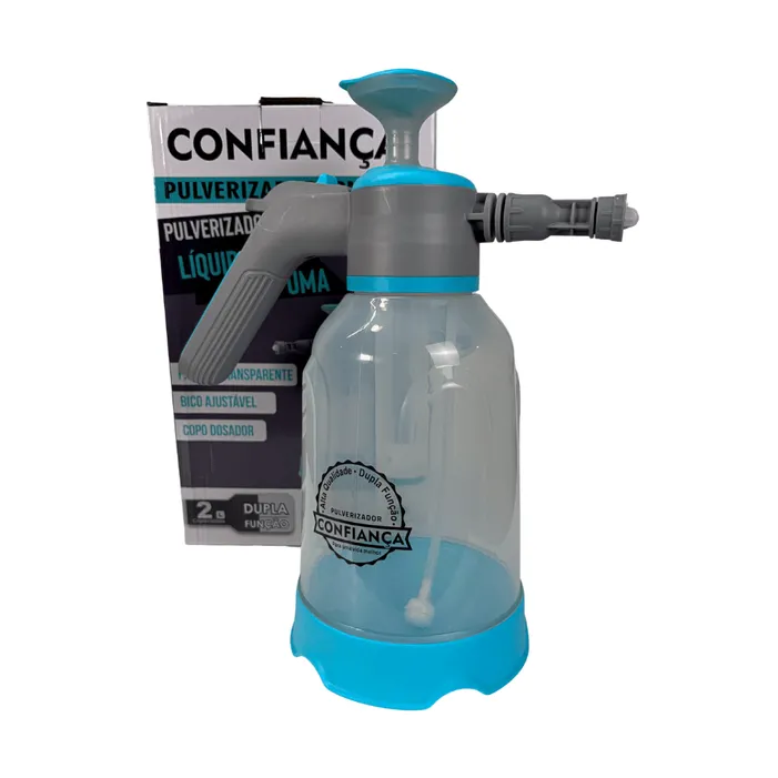 Pulverizador Manual 2L Líquido e Espuma Confiança PME 2L