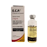 E.C.P. 10ml Cipionato de Estradiol Hormônio Bovinos Zoetis - imagem 1