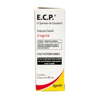 E.C.P. 10ml Cipionato de Estradiol Hormônio Bovinos Zoetis - imagem 1