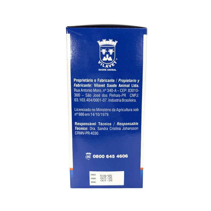 Caldextan 500ml + Equipo Cálcio Dextrose Bovinos Vilavet