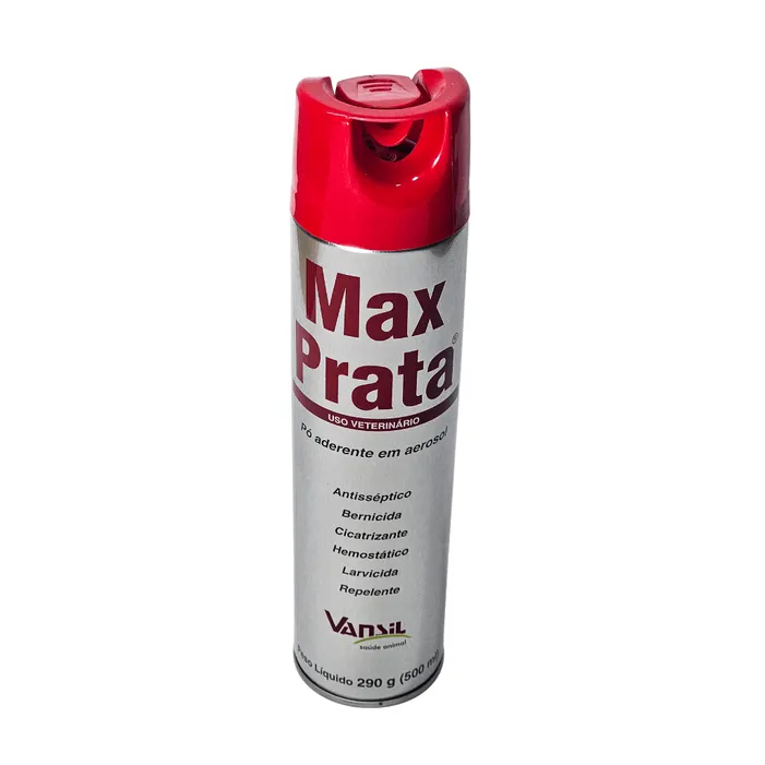 Max Prata 500ml Mata-Bicheira Larvicida Aerosol Vansil