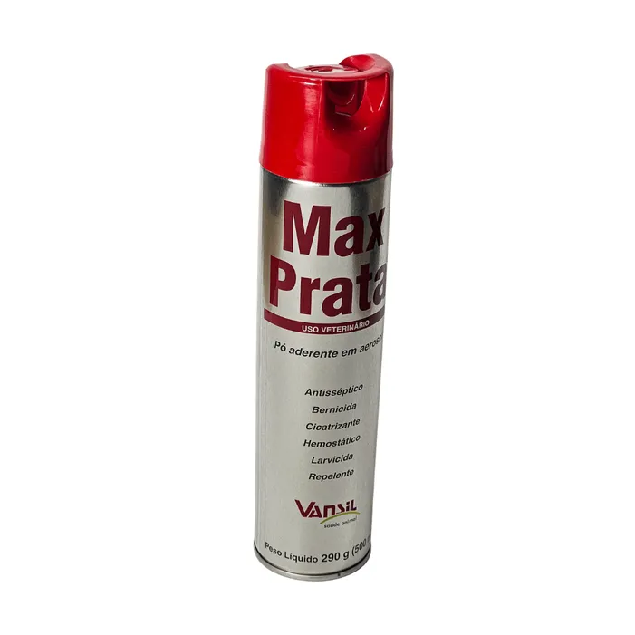 Max Prata 500ml Mata-Bicheira Larvicida Aerosol Vansil
