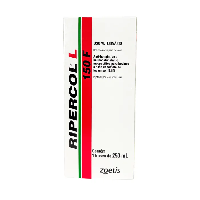 Ripercol L 150 F 250ml Levamisol Vermífugo Bovinos Zoetis