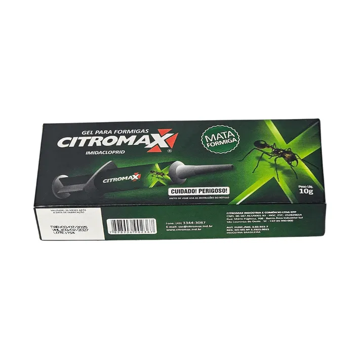 Citromax Gel para Formigas 10g Imidacloprid Mata Formiga