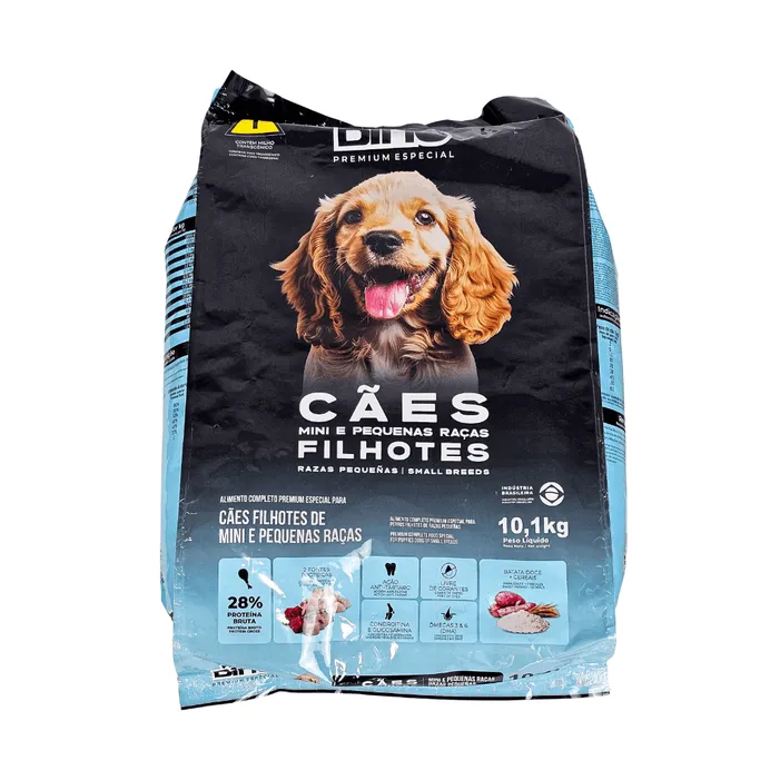 Bino Filhotes Mini Pequenas Raças 10,1kg Condroitina | Bino