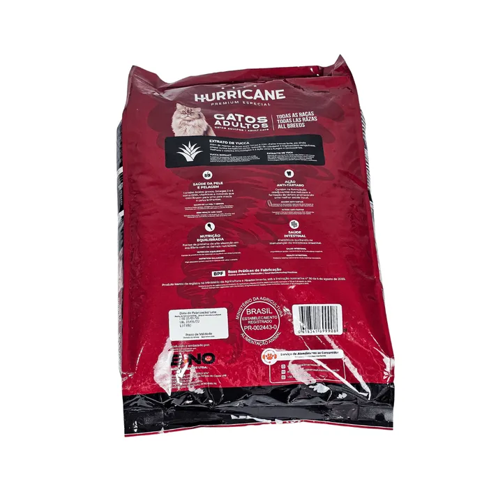 Hurricane Premium Especial Gatos Adultos 10,1kg | Bino