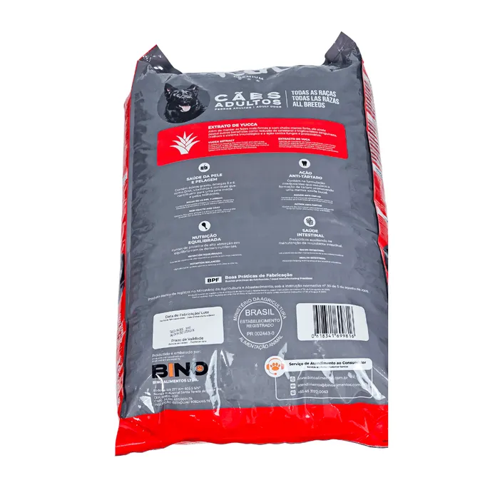 Kin Premium Cães Adultos 15kg Ração Seca | Bino