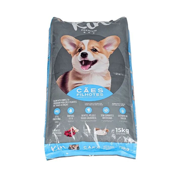 Kin Premium Cães Filhotes 15kg Ração Seca | Bino