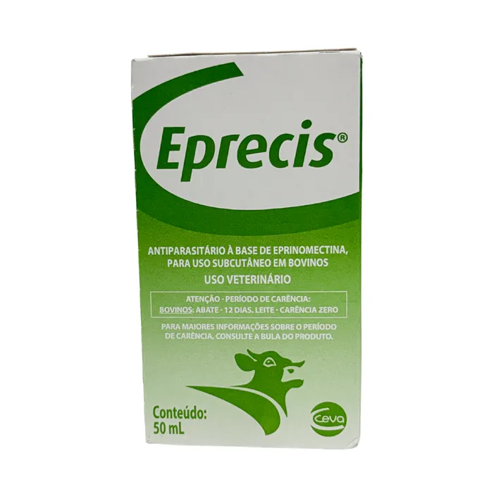 Eprecis 50ml Eprinomectina 2% Bovinos Carência 0 | Ceva