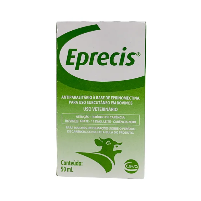 Eprecis 50ml Eprinomectina 2% Bovinos Carência 0 | Ceva