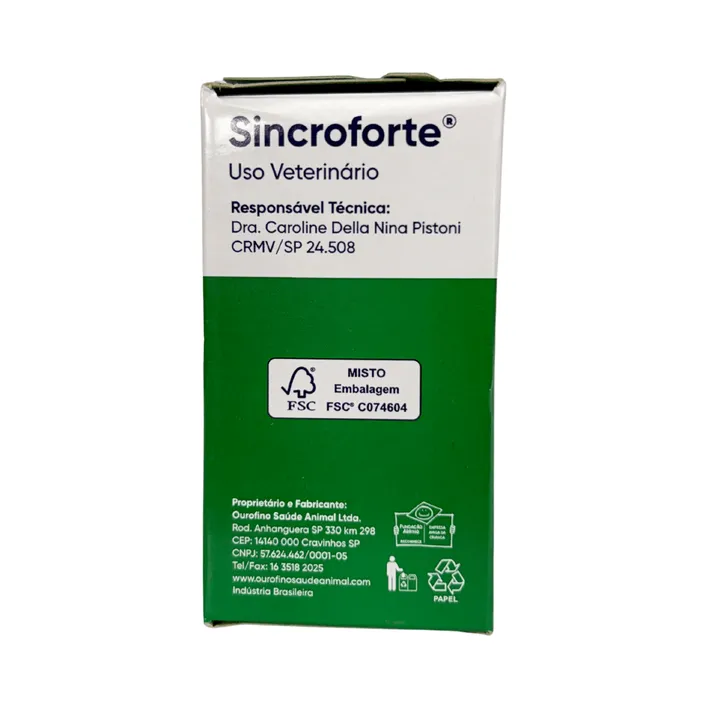 Sincroforte 20ml Buserelina GnRH Bovinos | Ourofino