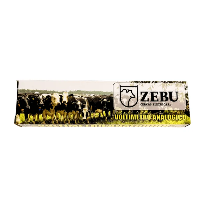 Voltímetro Analógico Cerca Elétrica Zebu VA12000 LED