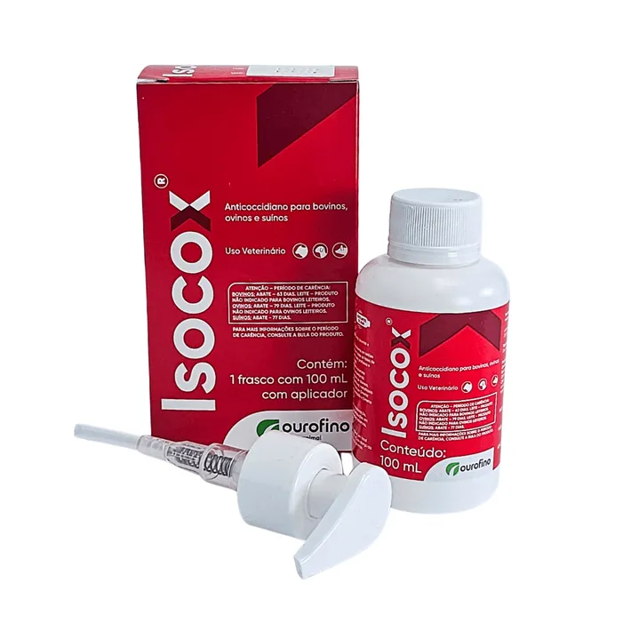 Isocox 100ml Toltrazuril 5% Anticoccidiano | Ourofino