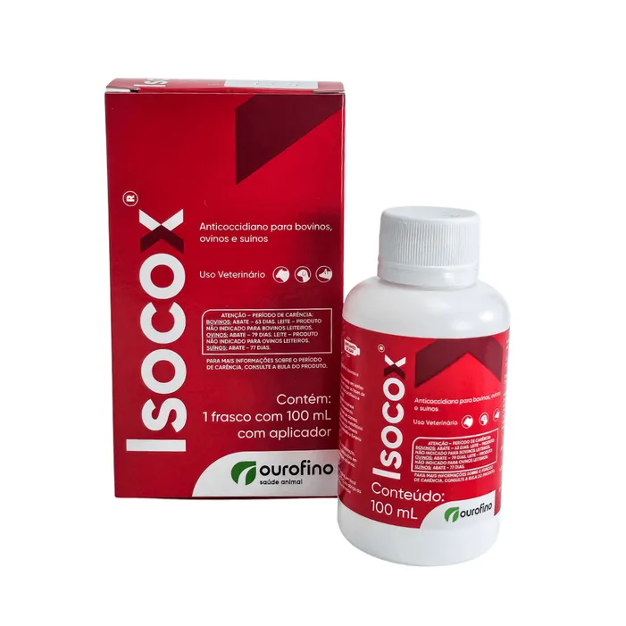 Isocox 100ml Toltrazuril 5% Anticoccidiano | Ourofino