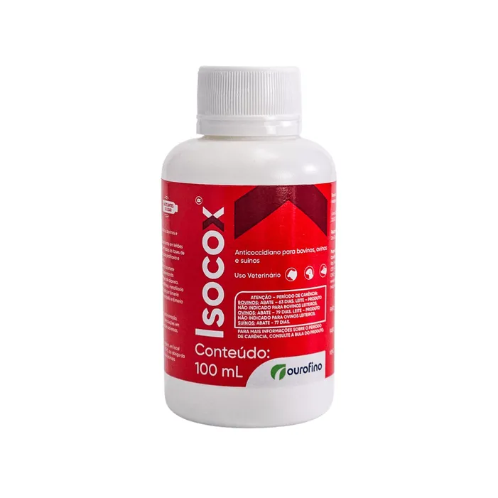 Isocox 100ml Toltrazuril 5% Anticoccidiano | Ourofino
