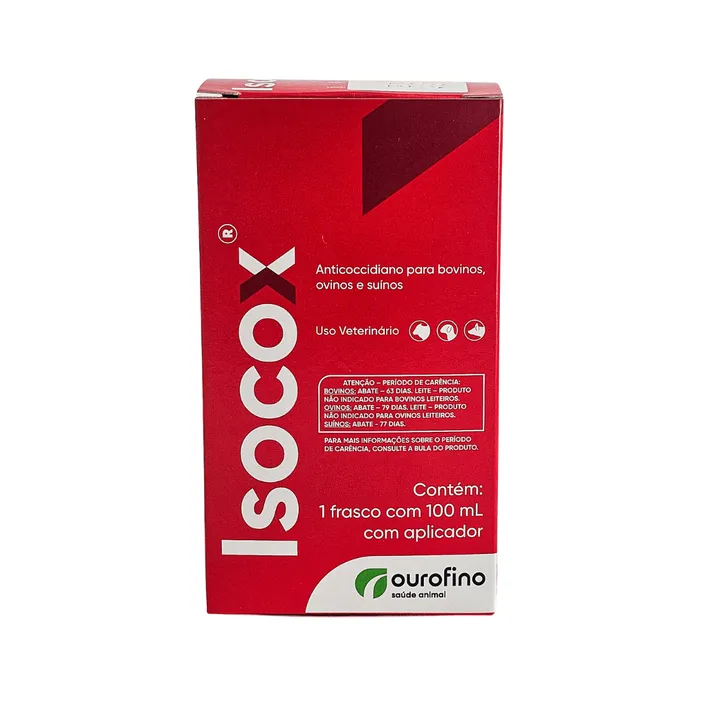 Isocox 100ml Toltrazuril 5% Anticoccidiano | Ourofino