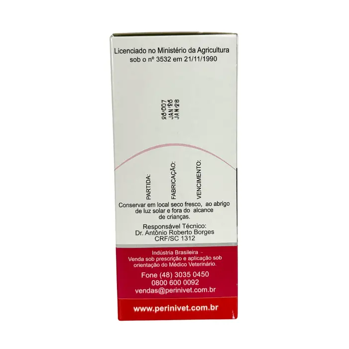 Perical B12 Reforçado 250ml Cálcio Injetável | Perini