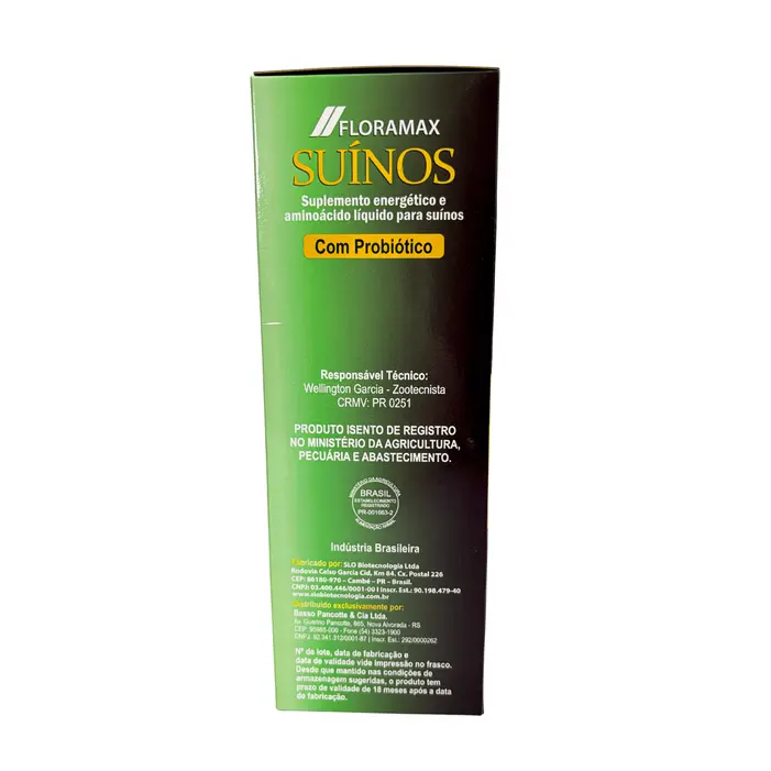Floramax Pig Doser 500ml Probiótico Suínos | Baspan