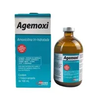 Agemoxi 100ml - Antibiótico para Bovinos, Caninos, Caprinos, Felinos, Ovinos e Suínos | Agro Mercadovet - imagem 2