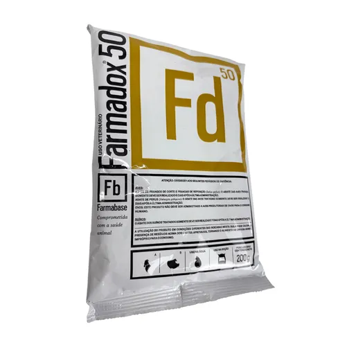 Farmadox 50% 200g Doxiciclina Aves e Suínos | Farmabase 