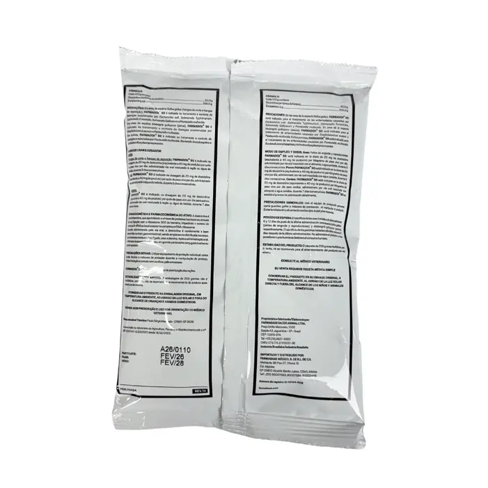 Farmadox 50% 200g Doxiciclina Aves e Suínos | Farmabase