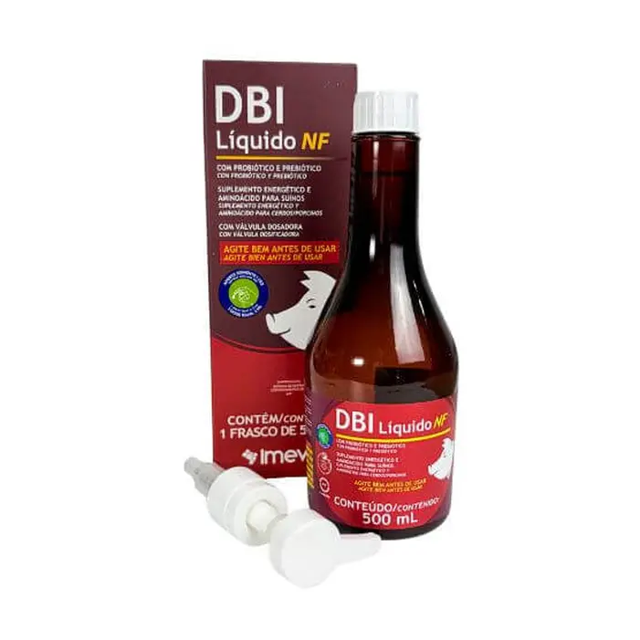 DBI Líquido NF Sui 500ml Probiótico Suínos Leitões | Imeve