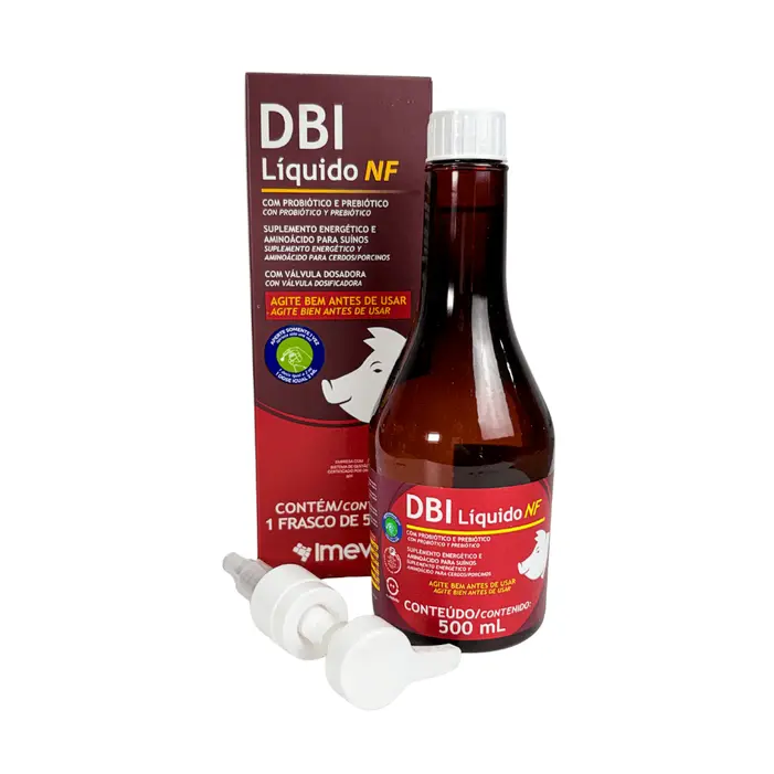 DBI Líquido NF Sui 500ml Probiótico Suínos Leitões | Imeve