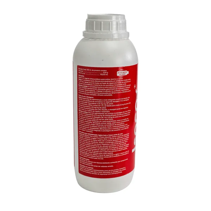 Isocox 1L Toltrazuril 5% Coccidiose Suínos e Bovinos | Ourofino