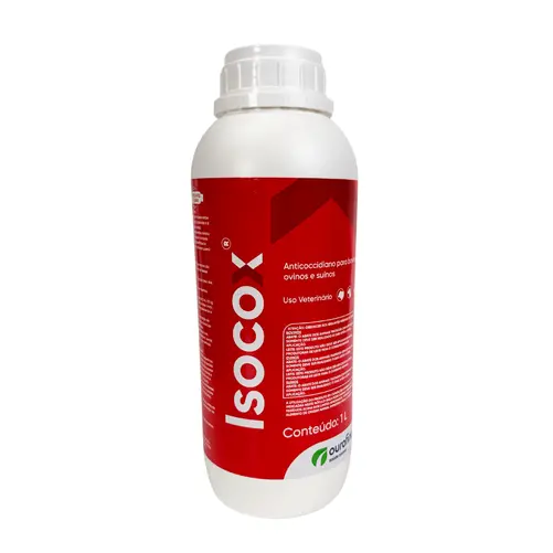 Isocox 1L — Anticoccidiano Toltrazuril 5% para Suínos, Bovinos e Aves | Ourofino