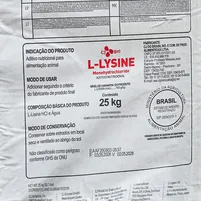 L-Lisina HCl 99% 25kg Aminoácido Ração Suínos e Aves - imagem 2