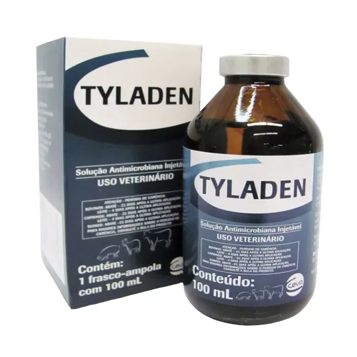 Tyladen 100ml - Antibiótico de Alta Eficácia para Bovinos, Suínos e Caprinos | Agro Mercadovet
